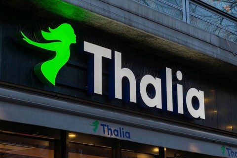 Branch of bookseller Thalia in the city center of Mannheim