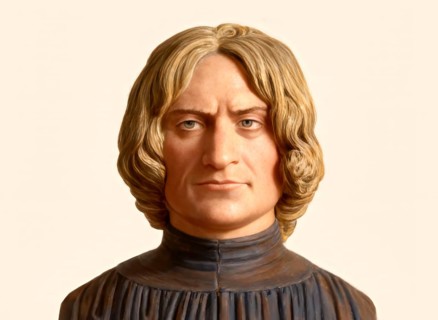 Portrait of Lorenzo I de Medici, or Lorenzo the Magnificent, 1449 - 1492, an Italian politician and
