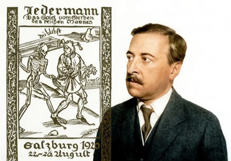 Hugo von Hofmannsthal, 1874-1929, Austrian novelist and poet, digital edited according to the title