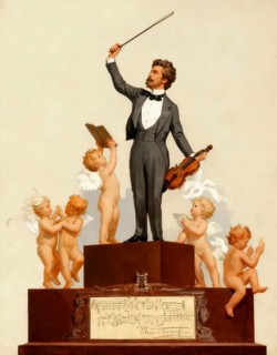 The Blue Danube, Johann Baptist Strauss II, 1825 – 1899, Austrian composer and violinist, 1879,