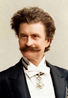 Johann Baptist Strauss II, 1825 – 1899, also known as Johann Strauss Jr, Austrian composer and
