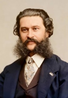 Johann Baptist Strauss II, 1825 – 1899, also known as Johann Strauss Jr, Austrian composer and