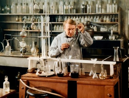 Edison‘s experimental development facility, Thomas Alva Edison, digitally edited according to a