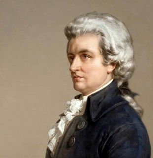 Wolfgang Amadeus Mozart, 1756 – 1791, composer of classical music, First Viennese School, digitally