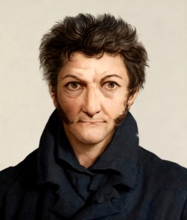 Ernst Theodor Amadeus Hoffmann, or E. T. A. Hoffmann, 1776 - 1822, German Romantic author of