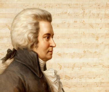 Wolfgang Amadeus Mozart, 1756 – 1791, composer of classical music, First Viennese School, notesheet