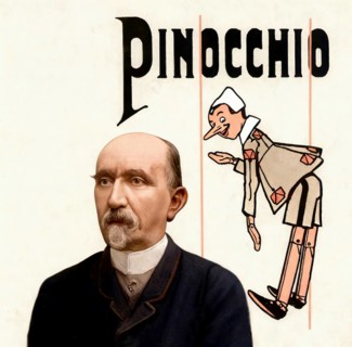 Carlo Lorenzini, 1826 – 1890, better known by the pen name Carlo Collodi, Italian author,