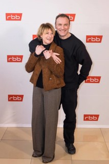 Corinna Harfouch and Mark Waschke at the preview of the crime thriller Tatort: Gefahrengebiet im