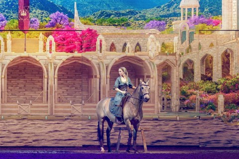 Cavalluna, horse show on Gateway to the Otherworld tour in Berlin's Uber Arena on 17.01.2026