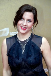 Nora Lakos arriving at the European Film Awards at the House of World Cultures in Berlin on 17.01