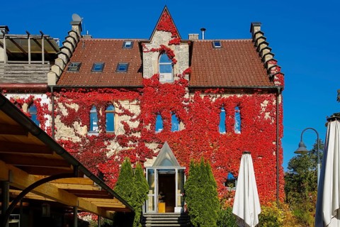 Restaurant Altes Forsthaus near Lichtenstein Castle, restaurant, restaurant, historic building,
