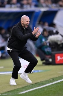 Coach coach Christian Ilzer TSG 1899 Hoffenheim on the sidelines Gesture PreZero Arena, Sinsheim,