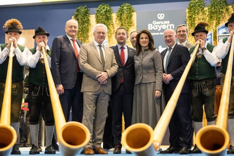 Joachim Rukwied (President of the German Farmers' Association), Alios Rainer (Federal Minister for