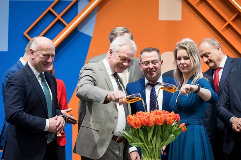 Alios Rainer (Federal Minister of Agriculture, Food and Home Affairs) and Femke Marije Wiersma