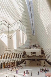 Oculus building, World Trade Center Transportation Hub, New York, USA