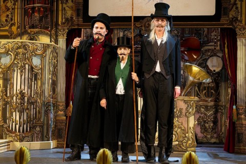 Katharina Thalbach, Pierre Besson, Torsten Rasch, Wilhelm bush: Sauerkohl & Misetaten, photo sample
