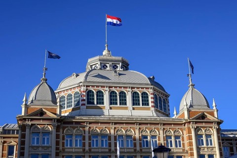 Spa hotel von Scheveningen, The Hague, North Sea, South Holland, Netherlands