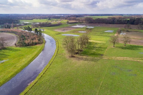 Hunte bei Einen in the municipality of Goldenstedt, Einen, Goldenstedt, Lower Saxony, Germany