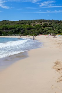 Sandstrand Plage d'Arone, Piana, Corse-du-Sud Department, West Coast, Corsica, Mediterranean Sea,