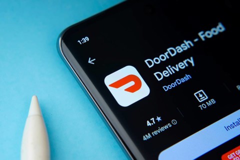 Dhaka, Bangladesh- 16 March 2025: The DoorDash app from Google Playstore is displayed on a