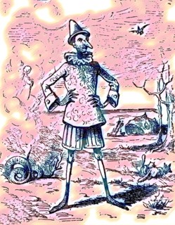 Front cover of the first edition 1883 by Enrico Mazzanti, fairy tale novel The Adventures of