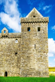 Hermitage Castle, Hermitage Water, Liddesdale, Roxburghshire, Newcastleton, Hawick, Scotland, UK