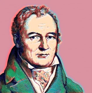 Johann Peter Hebel, 1760 - 1826, German poet, Protestant theologian and educator, Alemannic dialect