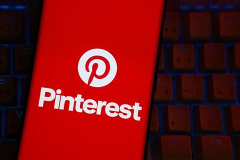 Dhaka, Bangladesh- 01 March 2025: Pinterest logo is seen on a smartphone