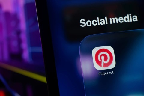 Dhaka, Bangladesh- 01 Dec 2025: Pinterest app is seen on iPad screen