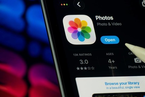 Dhaka, Bangladesh- 24 Oct 2025: A iPad screen displaying the Apple Photos app on App store