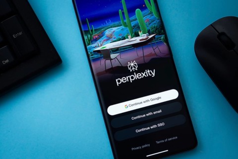 Dhaka, Bangladesh - 10 Mar 2025: Perplexity app is displayed on smartphone screen