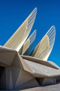 Zayed National Museum in Abu Dhabi, memorial to the late Zayed bin Sultan Al Nahyan, the museum is