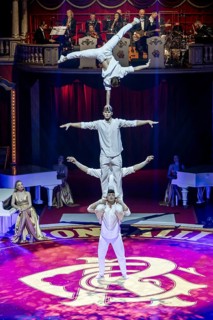 Artists at the 21st Original Roncalli Christmas Circus Berlin in Berlin's Tempodrom on 19.12.2025
