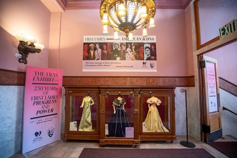 Canton, Ohio - The First Ladies National Historic Site. The site is a partnership between the