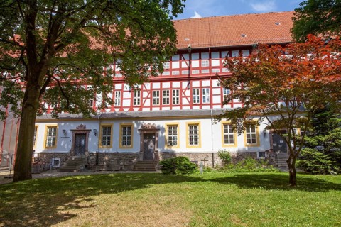 Welf Castle of Herzberg, Herzberg am Harz, district of Göttingen, Lower Saxony, Germany