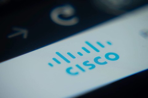 Dhaka, Bangladesh- 02 Dec 2025: A Close-up of a laptop screen is displaying the CISCO web interface
