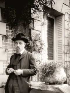 Portrait of Rainer Maria Rilke, 1875 – 1926, Austrian poet and novelist, based on a photograph by