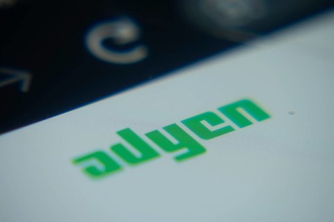 Dhaka, Bangladesh- 02 Dec 2025: A Close-up of a laptop screen is displaying the Adyen web interface