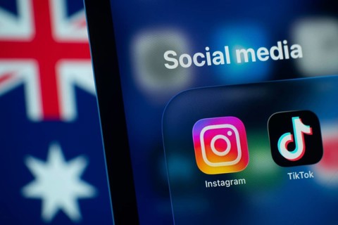 Dhaka, Bangladesh- 01 Dec 2025: A smartphone screen displays the Instagram and tiktok app with an