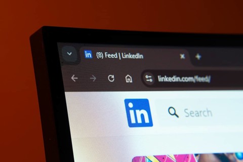 Dhaka, Bangladesh- 02 June 2025: Close-up of a computer screen displaying the LinkedIn web