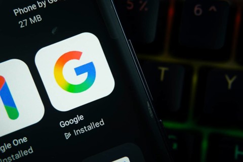 Dhaka, Bangladesh- 27 July 2025: Close-up of smartphone screen showing the Google app icon with a