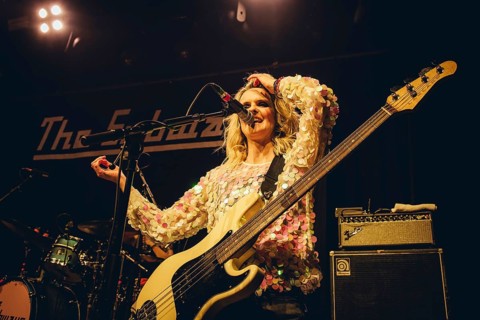Charlotte Cooper, singer and bass player from The Subways live on For Eternity Tour 2025 at Hole44