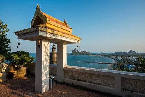 Wat Khao Chong Krachok, Prachuap Khiri Khan, Prachuap Khiri Khan Province, Central Thailand,