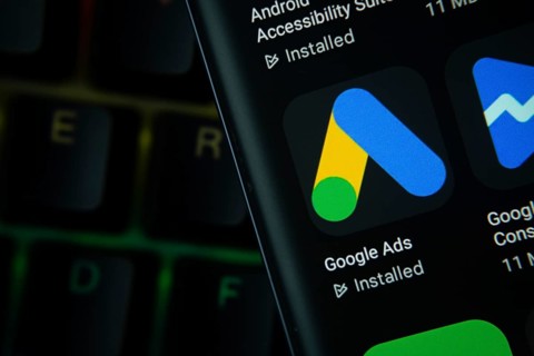 Dhaka, Bangladesh- 27 July 2025: Close-up of smartphone screen showing the Google Ads app icon with