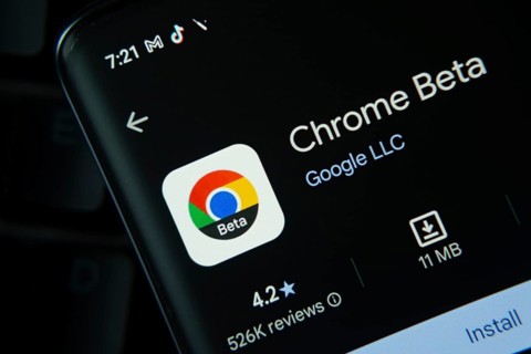 Dhaka, Bangladesh- 27 July 2025: Google Chrome Beta app from Google Playstore is displayed on a