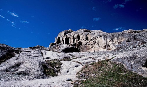 Uplistsikhe, an ancient cave city, one of the first cities in Georgia, is a UNESCO protected site