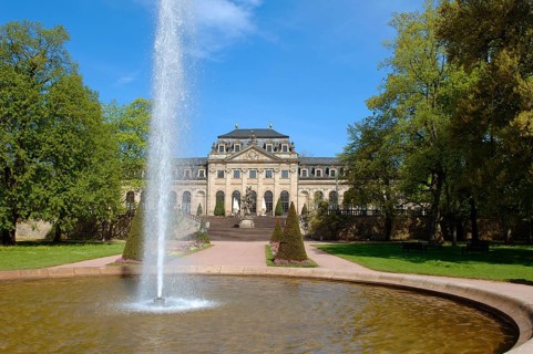 Castle Park, Fulda City Palace, Hesse, Germany