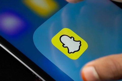 Dhaka, Bangladesh- 16 March 2025: A close up of an iPad screen displaying the Snapchat app