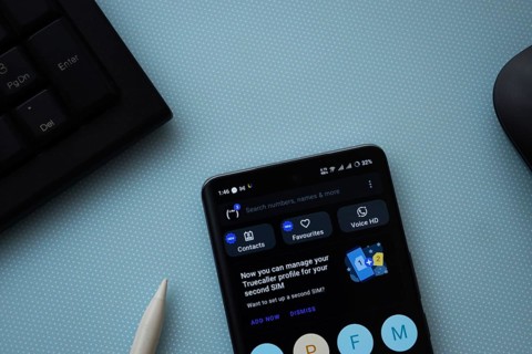 Dhaka, Bangladesh- 13 Nov 2025: Truecaller app on the smartphone