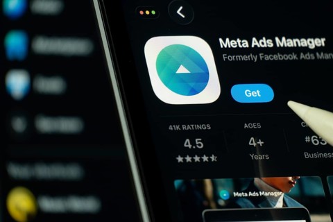 Dhaka, Bangladesh- 24 Oct 2025: A iPad screen displaying the meta ads manager app on App store